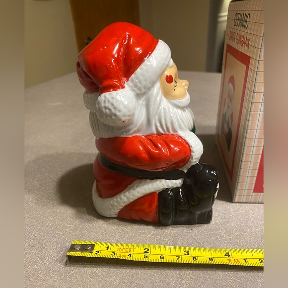 1992 ceramic Santa coinbank / piggy bank - Picture 5 of 13